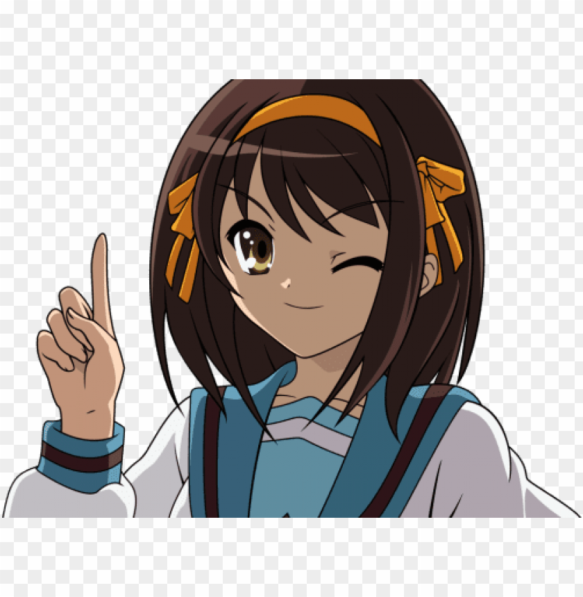 Download Image Haruhi Suzumiya Face Transparent Png Free Png Images Toppng - majin vegeta face roblox