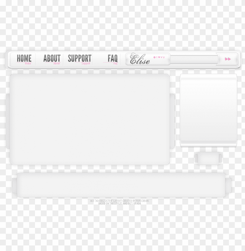 Download Imvu Homepage Templates Png Free Png Images Toppng - fanny pack roblox template