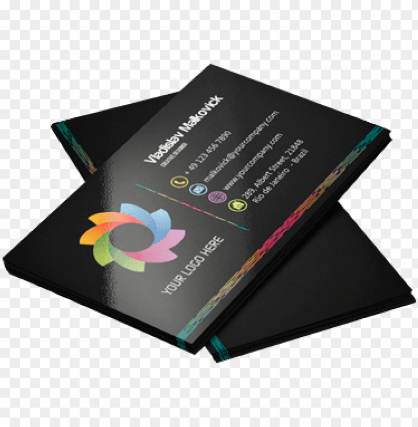 Download ive your business an identity through visiting card - business  cards design png - Free PNG Images | TOPpng