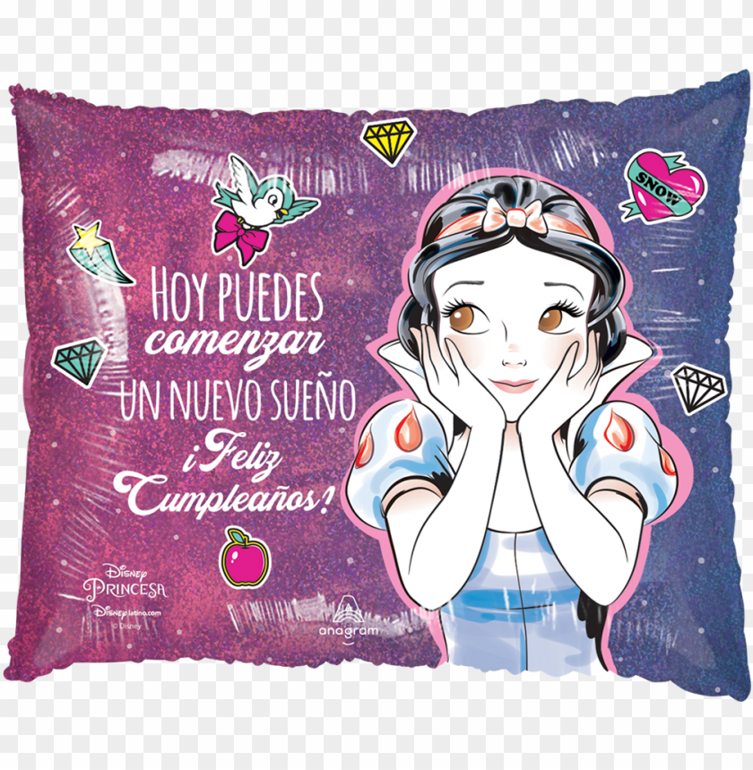 Download Junior Sh Blanca Nieves Feliz Cumpleanos Holografico Feliz Cumpleanos Con Blancanieves Png Free Png Images Toppng