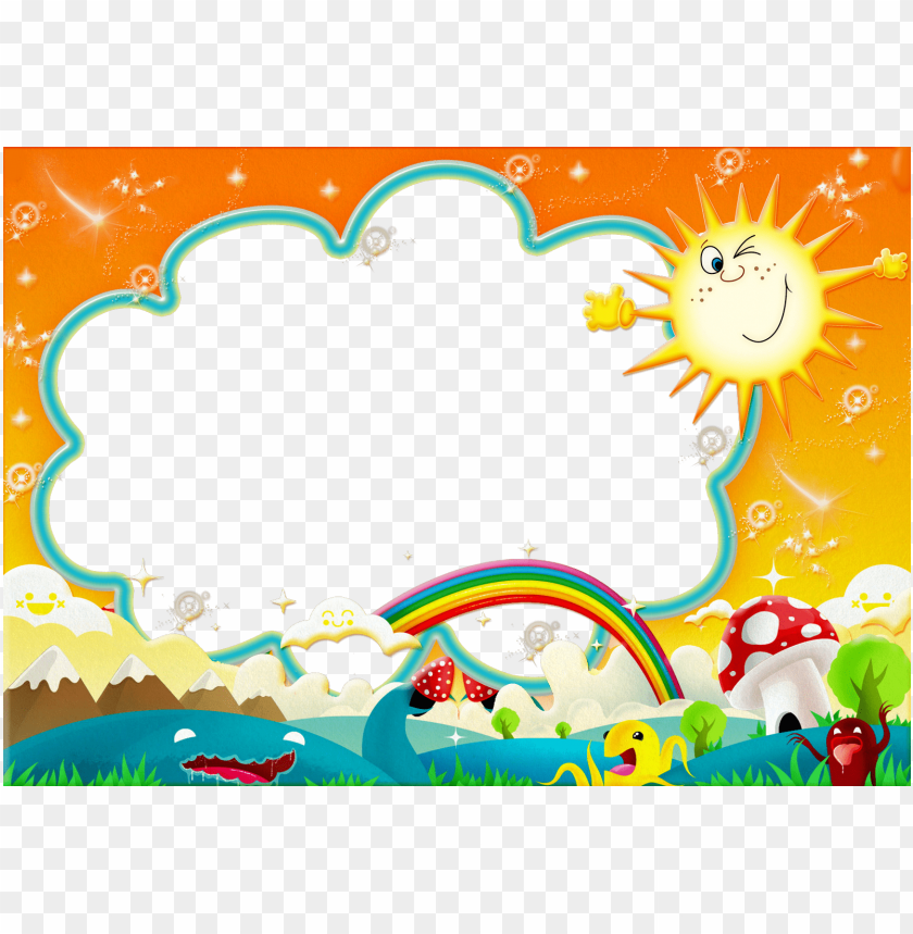 Download kids background frame png png - Free PNG Images | TOPpng