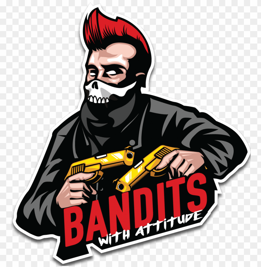 Download Logo Creation For A Dayz Bandit Clan Called Bandits Gamer Mascot Logo Png Free Png Images Toppng - black bandits logo 1 transparent roblox