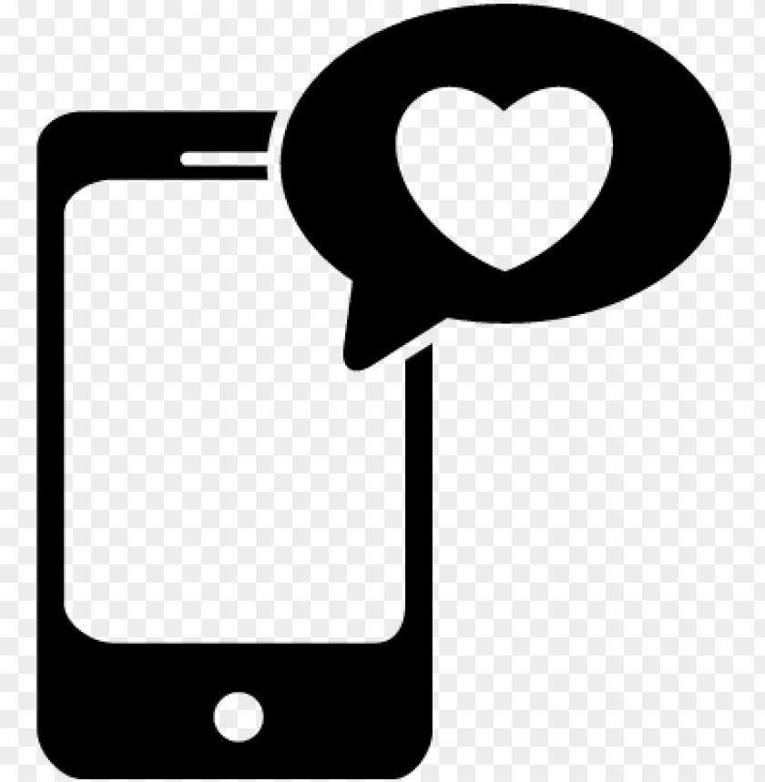 Download Love Speech Bubble With A Heart Of Phone Messages Vector Love Phone Ico Png Free Png Images Toppng - speech bubble empty roblox