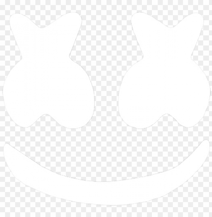 Download Marshmello Png Free Png Images Toppng - roblox face marshmello