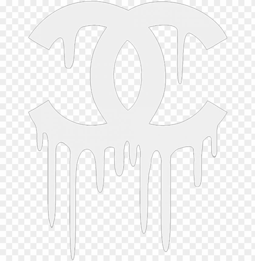 Chanel drip SVG & PNG Download - Free SVG Download