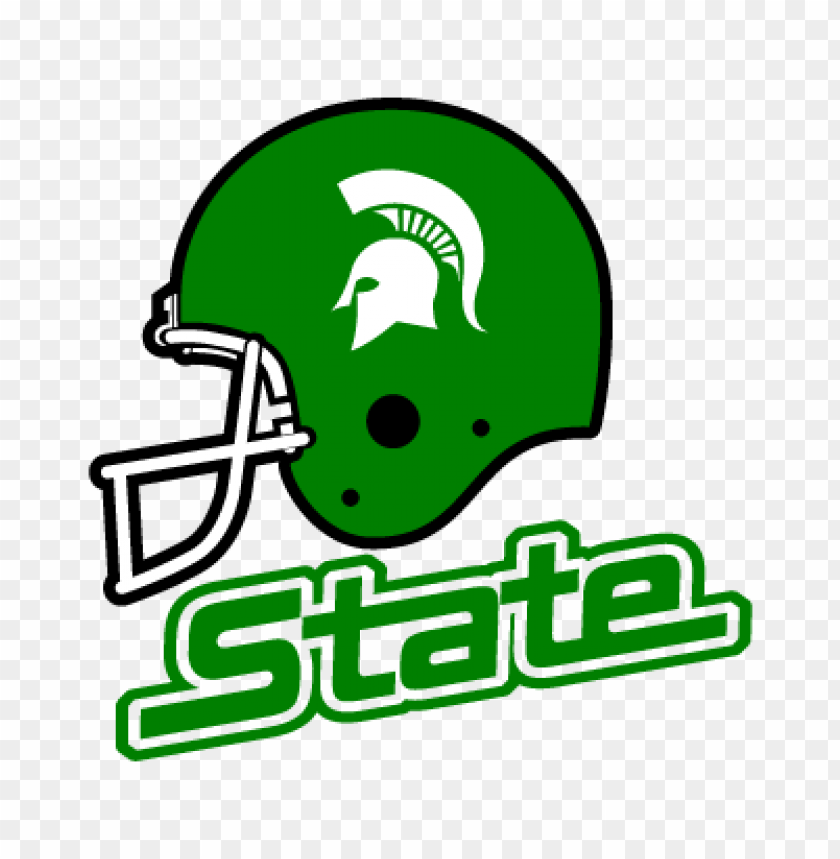 Download Michigan State Spartans Helmet Vector Logo Free Png Free Png Images Toppng