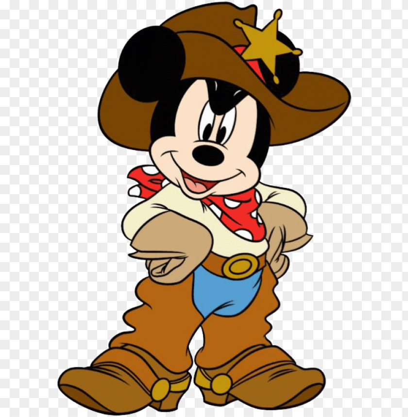 mickey cowboy hat