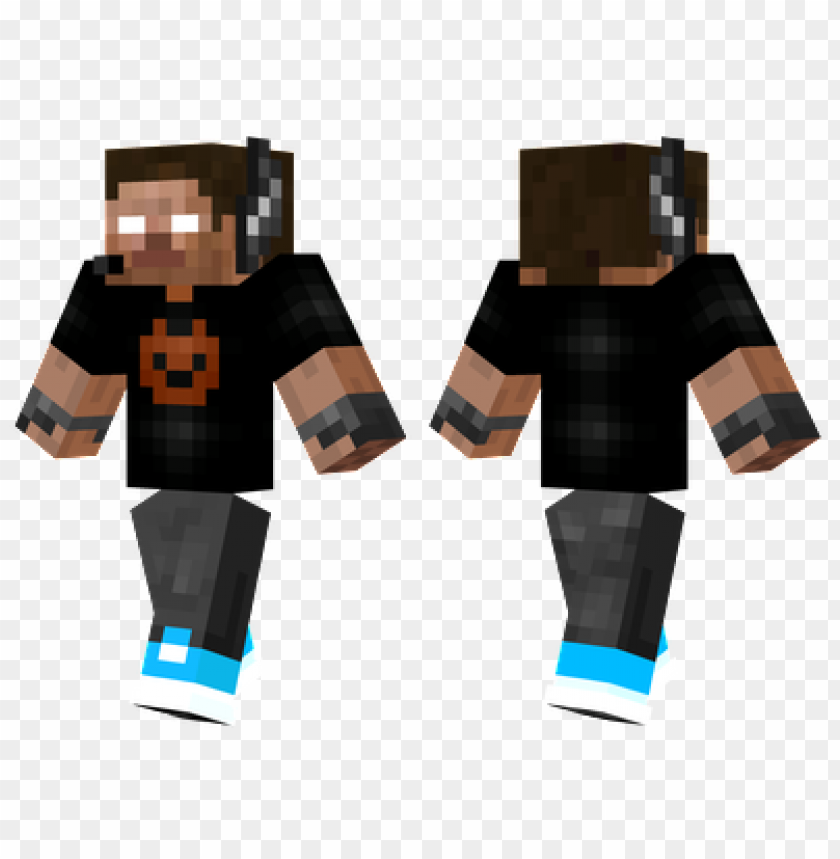 Herobrine Skin - 290x433 PNG Download - PNGkit