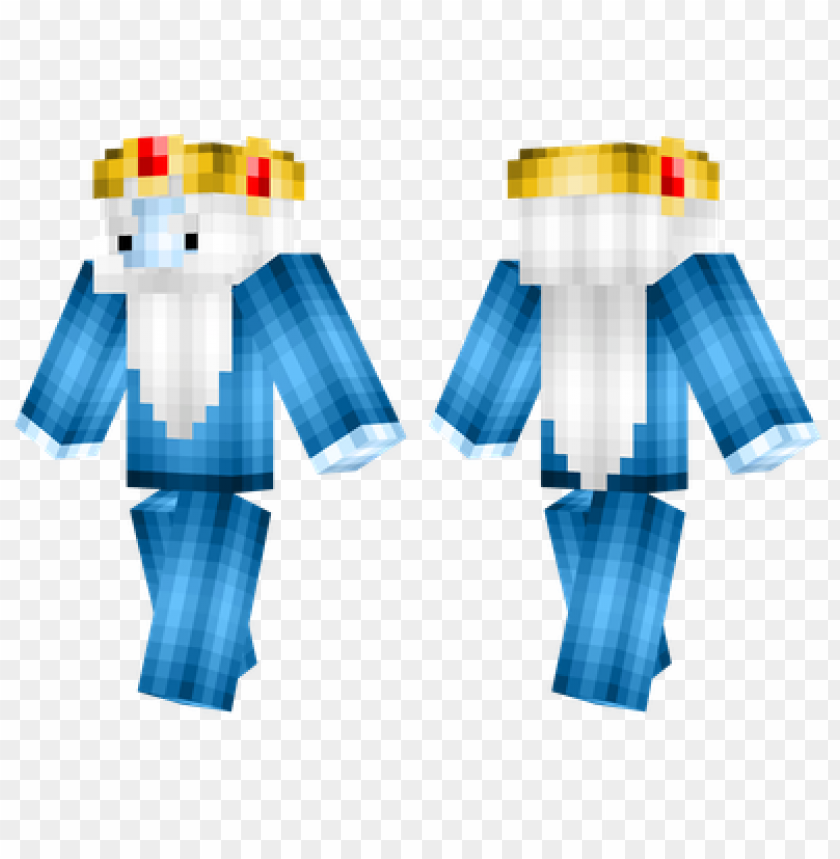 Download Minecraft Skins Ice King Skin Png Free Png Images Toppng