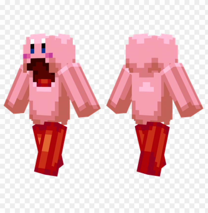 Download Minecraft Skins Kirby Skin Png Free Png Images Toppng