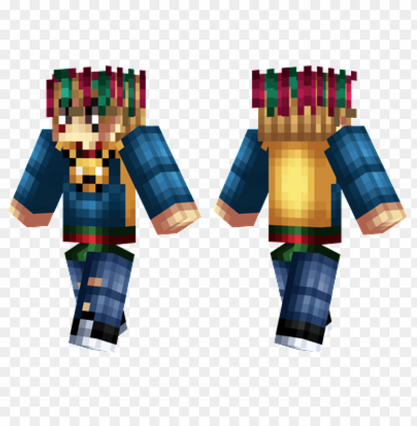 Download Minecraft Skins Lil Pump Skin Png Free Png Images Toppng