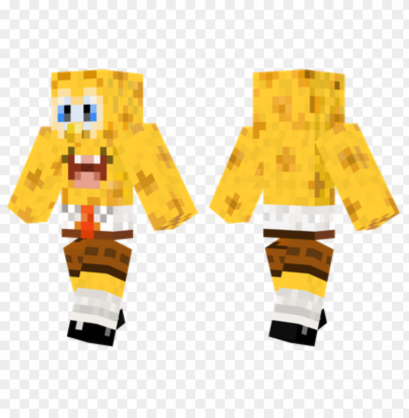 Download Minecraft Skins Spongebob Skin Png Free Png Images Toppng