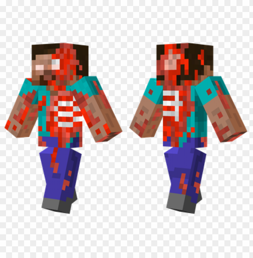 Download Minecraft Skins Steve Zombie Skin Png Free Png Images Toppng - roblox zombie king minecraft skin
