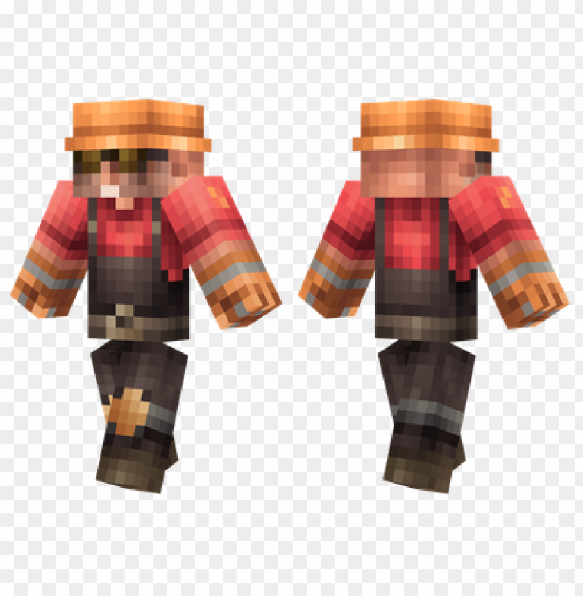 Download Download Minecraft Skins Tf2 Engineer Skin Png Free Png Images Toppng