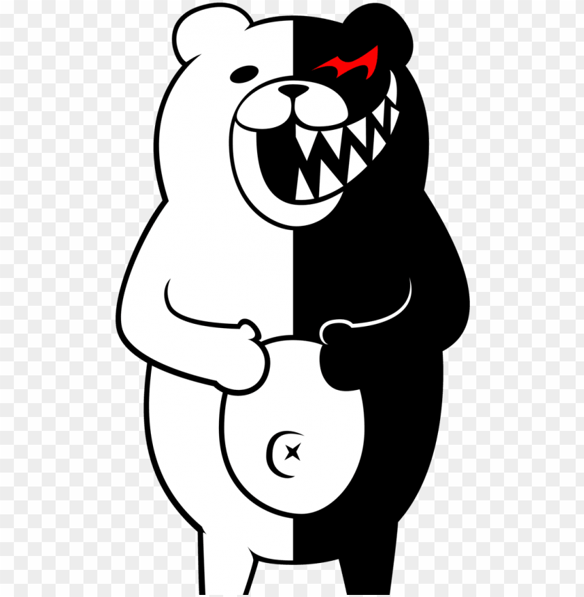 Download Monokuma Danganronpa Png Free Png Images Toppng - roblox k1 b0 shirt