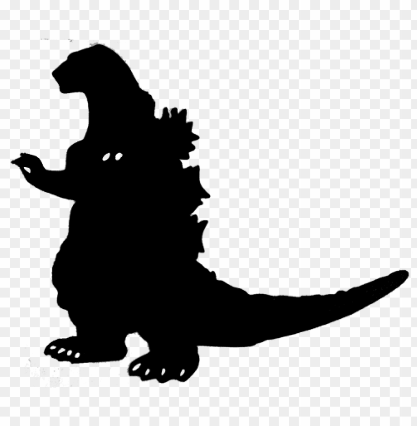 Download Odzilla Silhouette Vector Free Godzilla Silhouette Png Free Png Images Toppng - mlg godzilla roblox