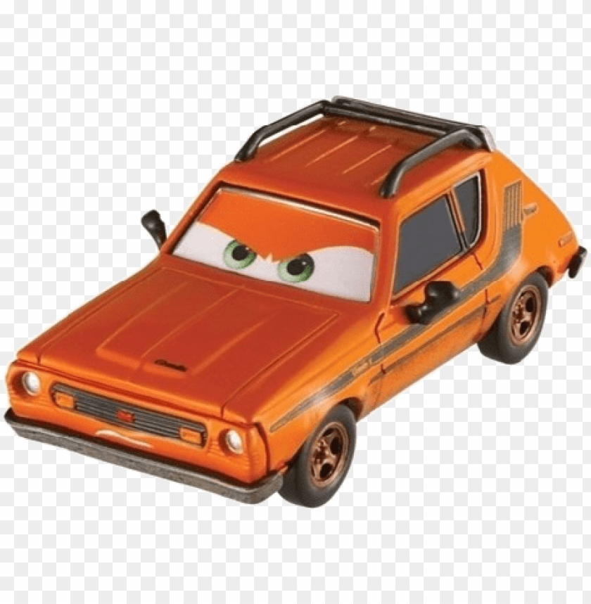 orange car cars 2