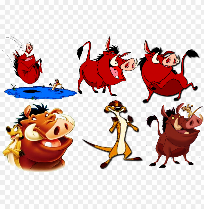 Download oroszlánkirály - timon and pumba png - Free PNG Images | TOPpng