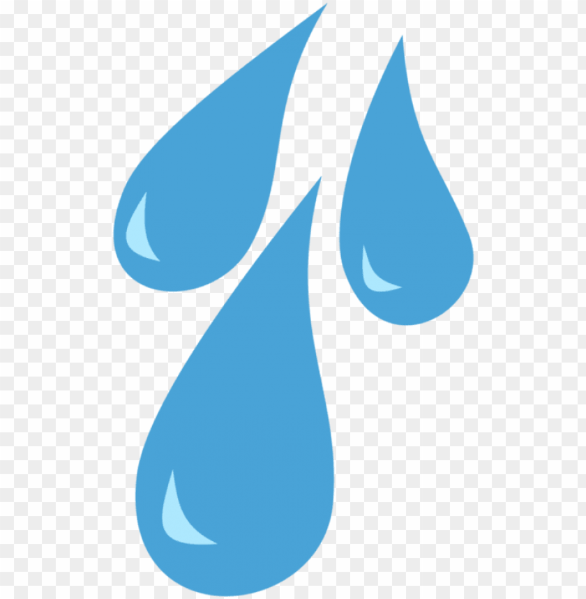 Download rain cloud shape with a few raindrops icon - cartoon water drops  png - Free PNG Images | TOPpng