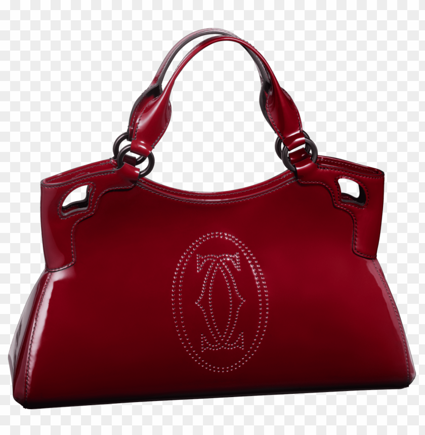 red cartier purse