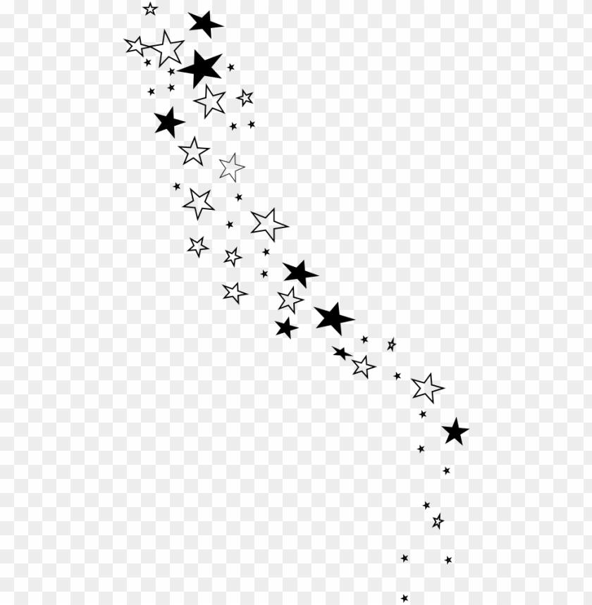 Stars Moon Tattoo PNG Transparent SVG Vector