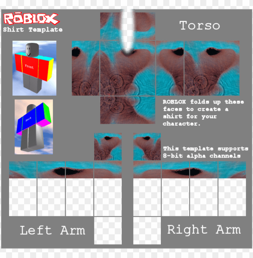 Download Roblox Shaded Shirt Template Free HQ Image HQ PNG Image