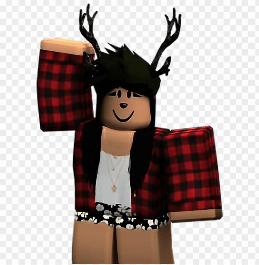 Transparent Surprised Roblox Character