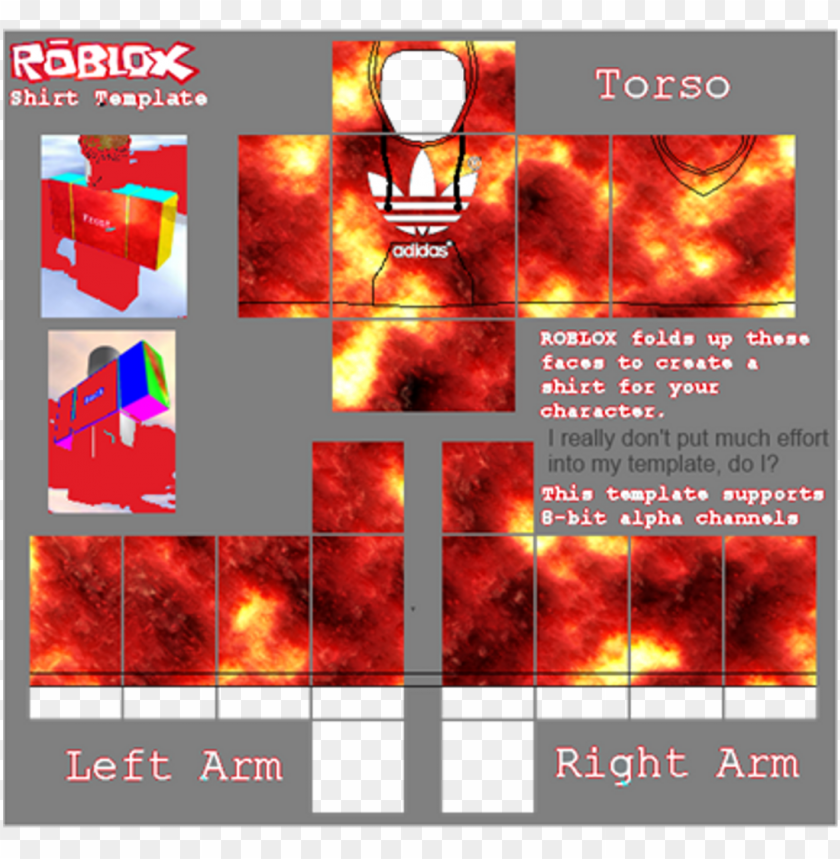 Download Roblox Shaded Shirt Template PNG Image High Quality HQ PNG Image