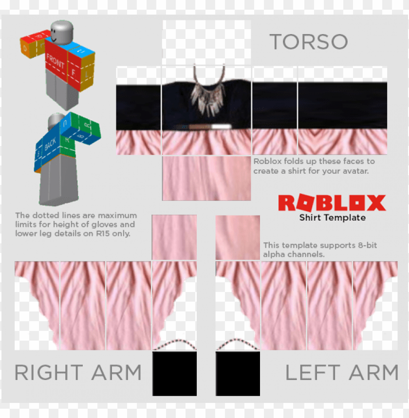 Download Roblox Templates For Clothes Roblox Shirt Template 2018