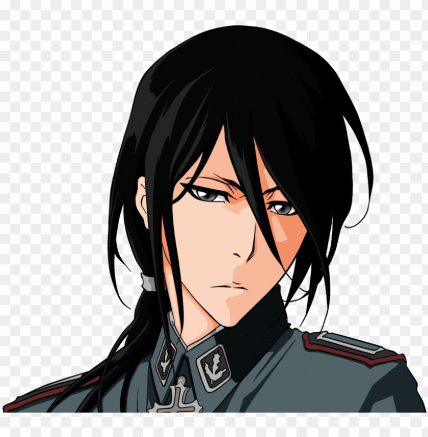 Anime boys, black-haired male character transparent background PNG clipart