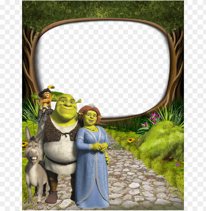 Download Shrek Image - Imagenes De Fiona Y Shrek - Full Size PNG Image -  PNGkit