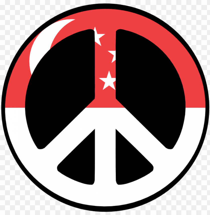 download singapore peace symbol flag 4 scallywag peacesymbol logo peace png free png images toppng toppng