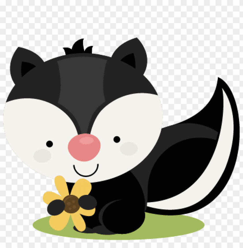 free skunk clipart