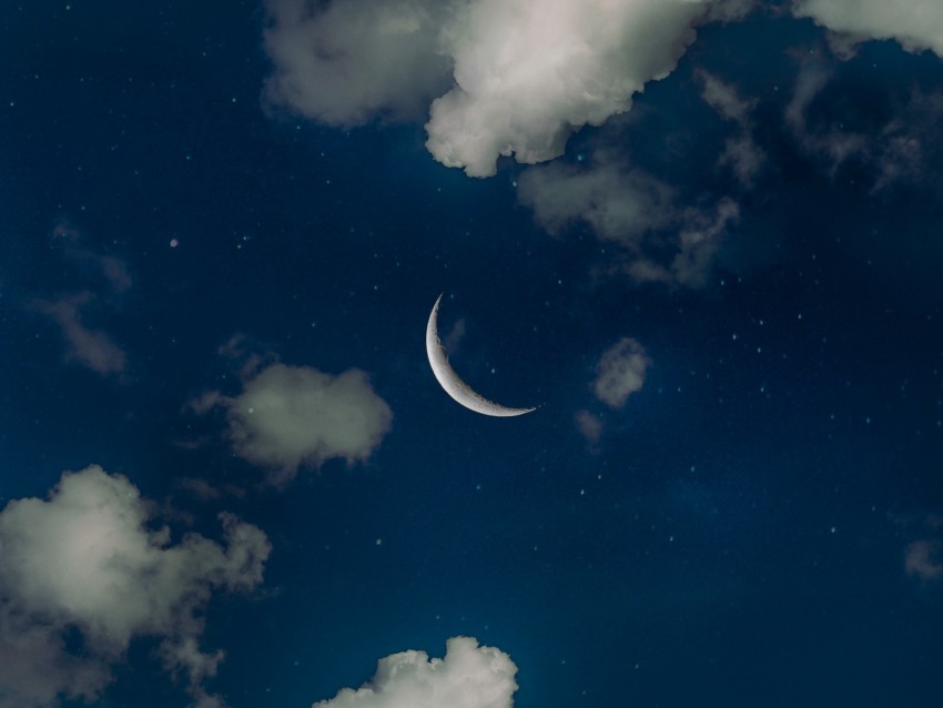 Download sky, moon, clouds, stars, night png - Free PNG Images | TOPpng