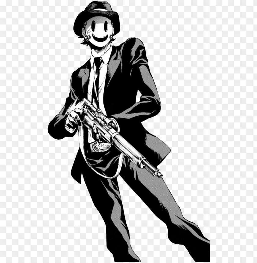 Download Sniper Mask Manga High Rise Invasio Png Free Png Images Toppng - caras de royale high roblox png