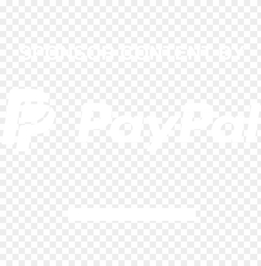 Download Sponsor Content By Paypal Paypal White Logo Png Free Png Images Toppng