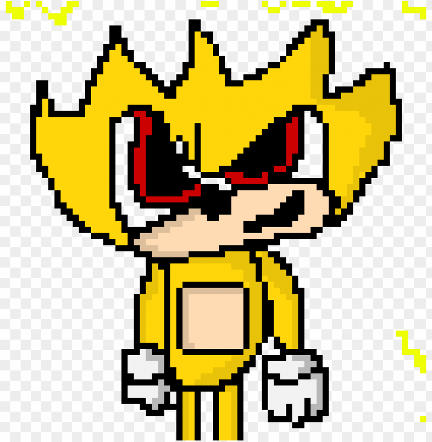 Fleetway Super Sonic Flat By Magnum13 Transparent PNG - 727x937 - Free  Download on NicePNG