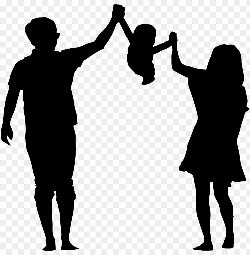 Download Svg Download Parent And Child Talking Clipart Parents Silhouette Png Free Png Images Toppng