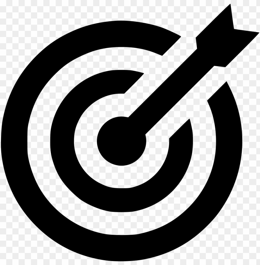 Download Target Success Bullseye Goal Archery Arrow Comments Target Icon Png Gree Png Free Png Images Toppng