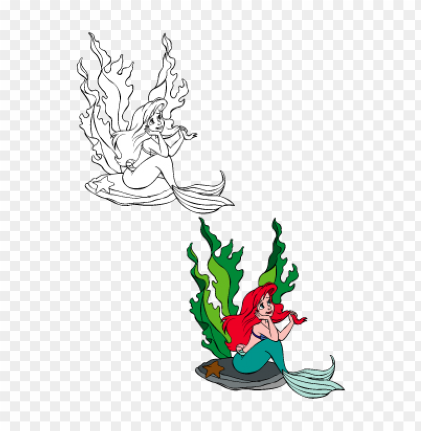 Free Free Ariel Little Mermaid Svg Free 7 SVG PNG EPS DXF File