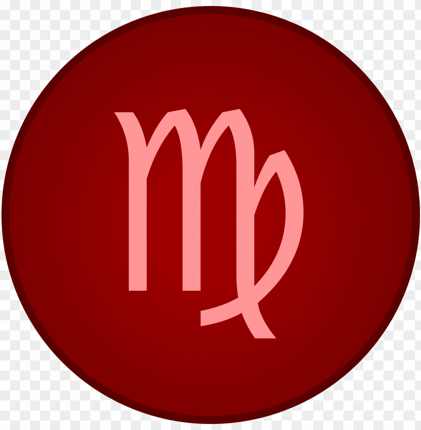 Download The Planet Mercury Will Pass Through The 12th House Red Virgo Symbol Png Free Png Images Toppng - virgo download roblox