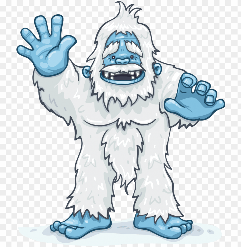 Download Download The Yeti Abominable Snowman Yeti Clipart Png Free Png Images Toppng