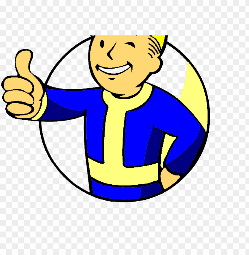 Download Download Thumbs Up Vault Boy Png Free Png Images Toppng