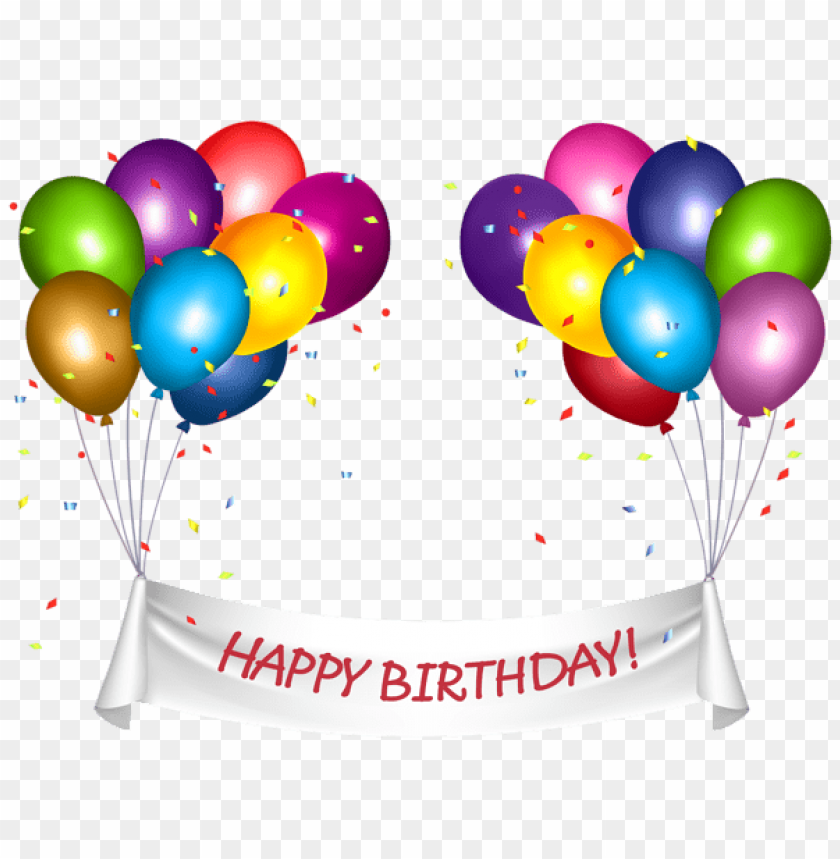 Happy Birthday Transparent PNG Backgrounds, Free Clip Art - Free  Transparent PNG Logos