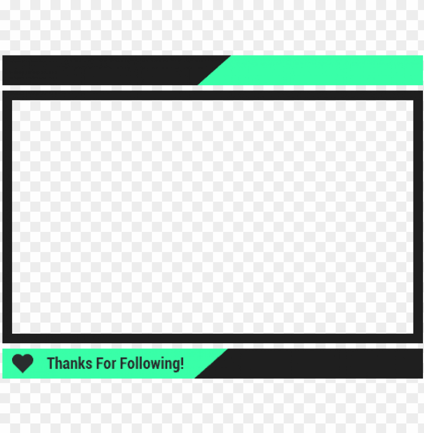 Download Twitch Webcam Overlay Png Banner Library Stock Slope - roblox twitch banner