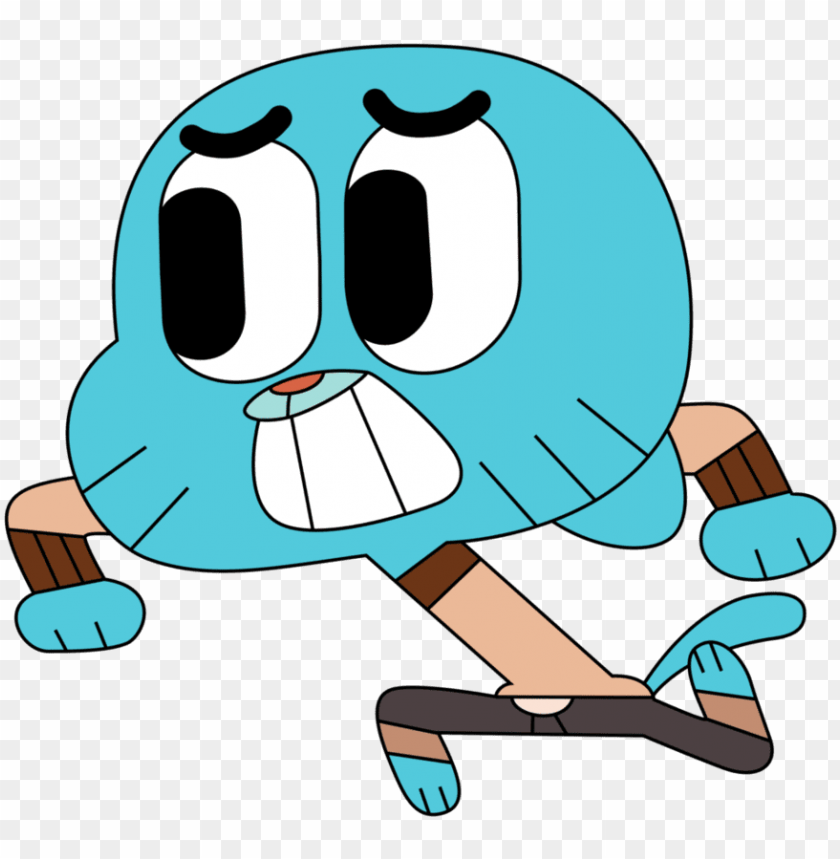 Download Umball Running By Gumball Watterson Runni Png Free Png Images Toppng - spring sparrow antlers roblox
