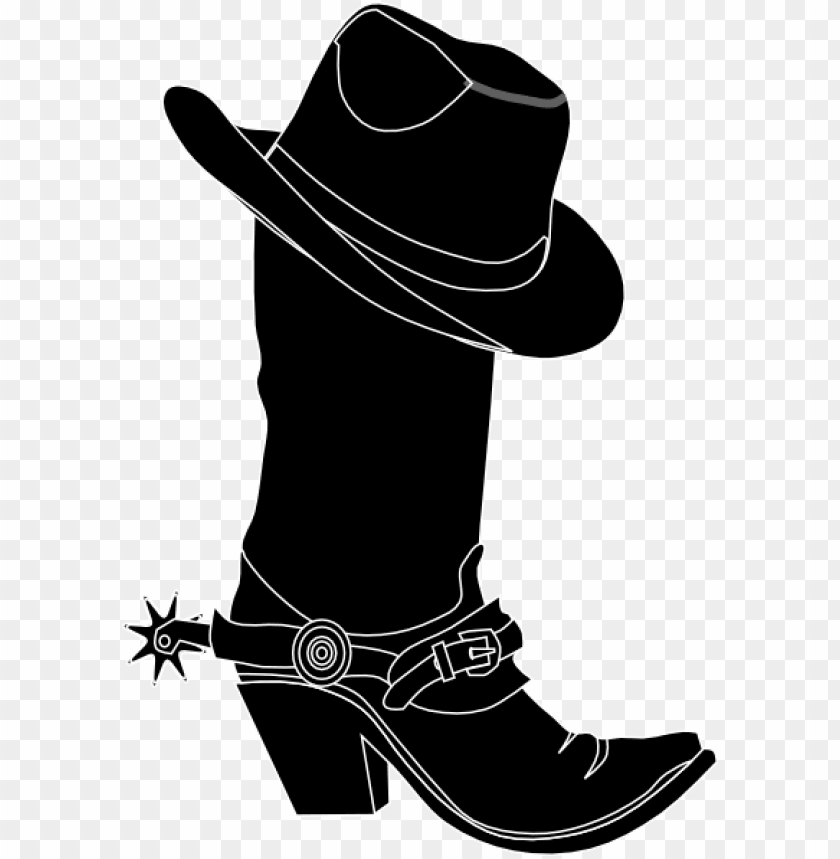 Download Umpkin Clipart Cowboy Cowgirl Boot And Hat Clipart Png Free Png Images Toppng