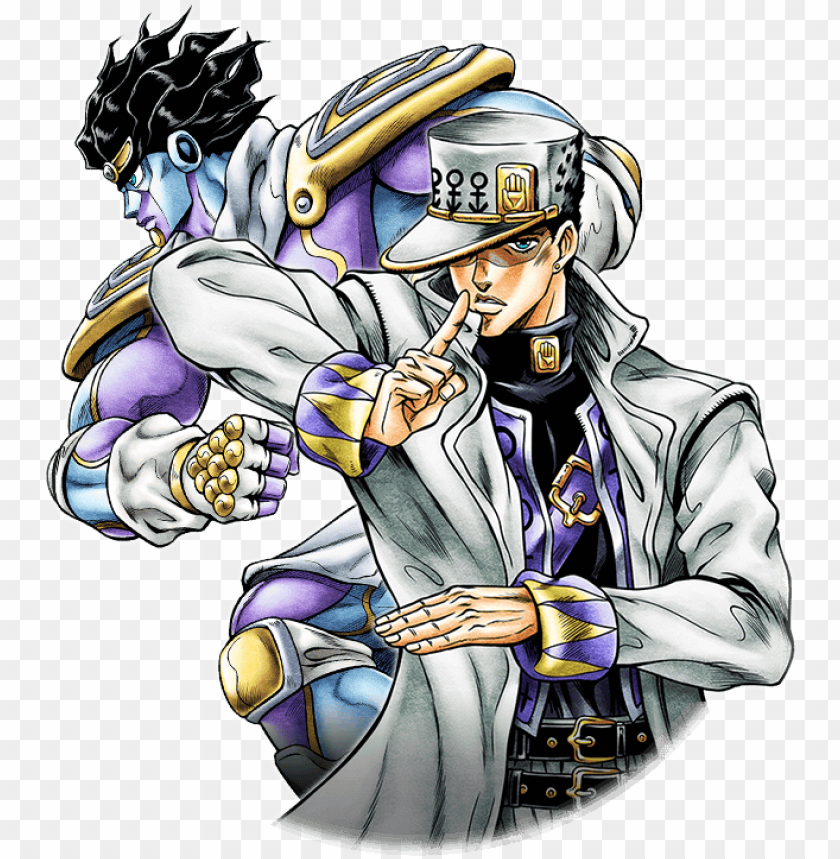 Jotaro Kujo - Jojos Bizarre Adventure Jotaro Pose PNG Transparent With  Clear Background ID 166753 png - Free PNG Images