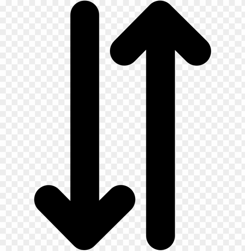 Download Up And Down Arrow Png One To Two Arrows Png Free Png Images Toppng