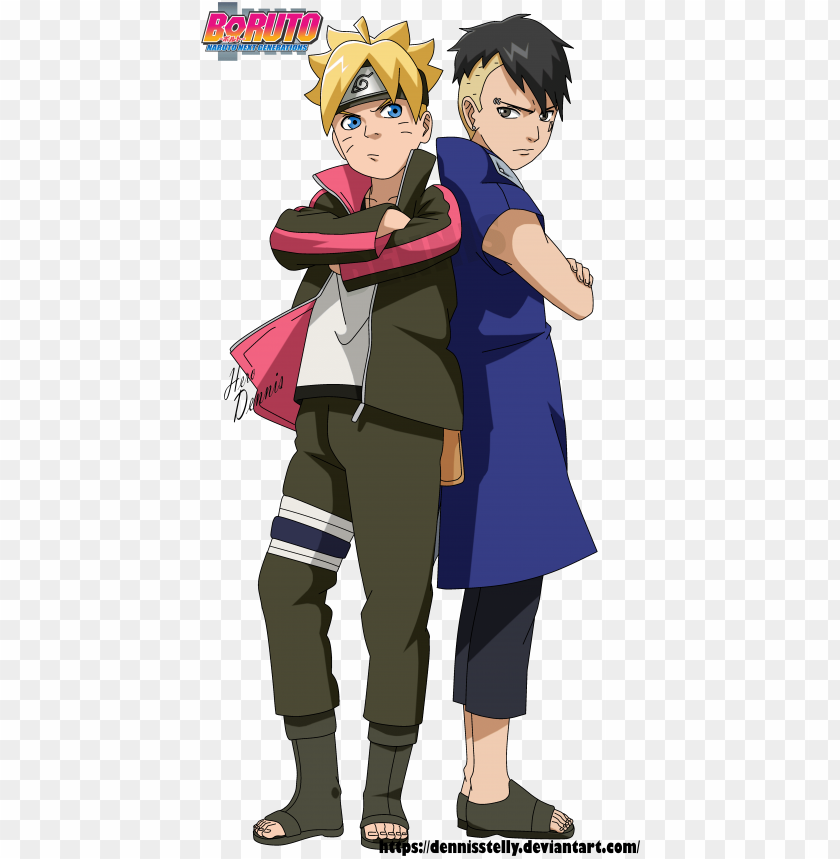 Saruto Naruto To Boruto Next Generation, HD Png Download - kindpng